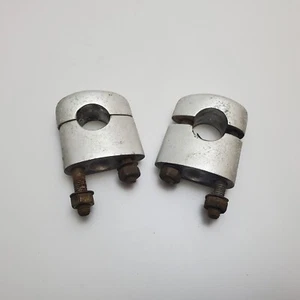 1974 BMW R90/6 Airhead Bar Clamps Handel Bar Mount - Picture 1 of 7