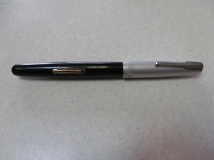 PLUMA FUENTE WATERMAN NEGRA CROMADA DE COLECCIÓN - Imagen 1 de 2