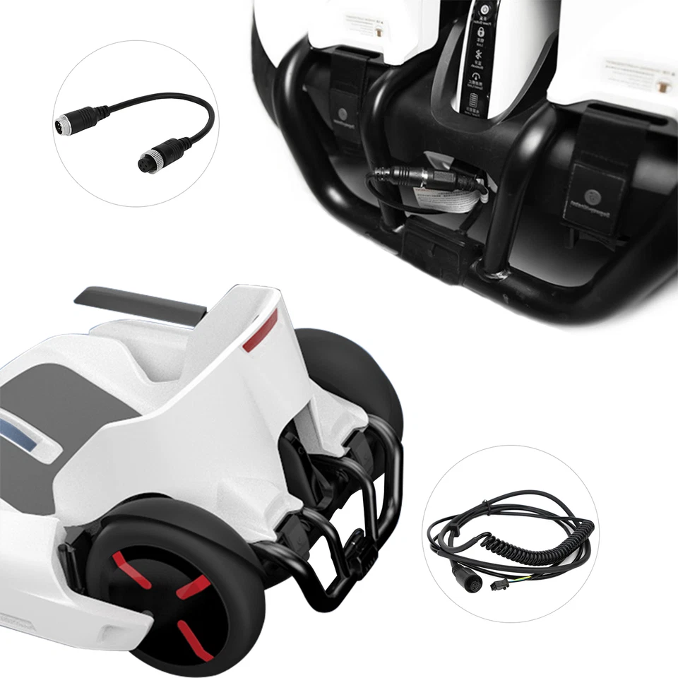 Frame Spring Wire and Power Extension Cable Kit for Ninebot Gokart Kit/PRO - image 1 of 4