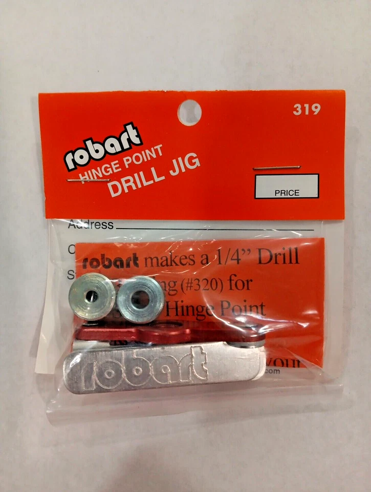 ROBART  NEW IN PKG.!!! #319- Hinge Point Drill Jig - Image 1 of 2