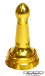 HEDGEHOG STUDIO Handle Screw Cap Long Type HLC-SD-A Spinning Reel GOLD - Picture 1 of 12