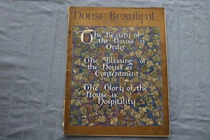 1924 CHRISTMAS HOUSE BEAUTIFUL MAGAZINE-THE BEAUTY OF THE HOUSE IS ORDER- E 9349 - Picture 1 of 2