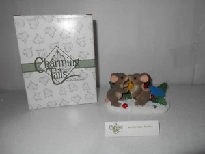 Fitz & Floyd Charming Tails "Kiss-Mas Lights" 87/205 Dean Griff - Picture 1 of 8