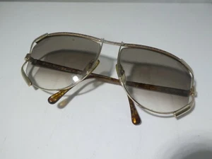 RARE VINTAGE "DIOR" AVIATOR SUNGLASSES MODEL # 2609 62-17-110 - Picture 1 of 6