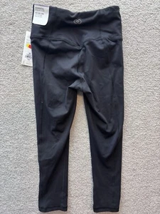 Calia Capri Leggings Para Mujer XS Negro Esencial Tiro Alto Absorbente Atletismo NUEVO - Imagen 1 de 11