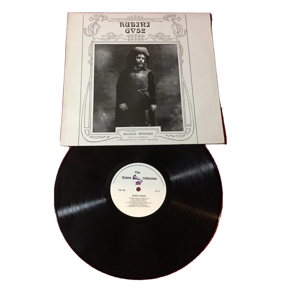 Maurice Renaud - Maurice Renaud  *MONO:Rubini Records ‎– GV 52 *Vinyl (NM-) copy - Image 1 of 4