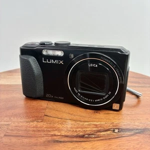 Panasonic Lumix DMC-ZS30 Black Digital Camera Leica Lens 18MP 20x Zoom HD *READ* - Picture 1 of 16