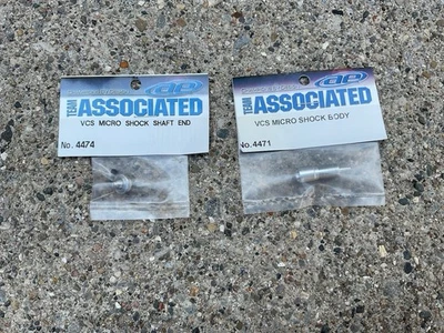 TEAM ASSOCIATED #4471 4474 VCS Micro Shock Body And Shock Shaft End aluminum - Image 1 of 2
