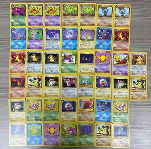 44 POKEMON TEAM ROCKET CARDS TCG COMMONS/UNCOMMONS DARK MACHOKE MEOWTH ABRA - Picture 1 of 6