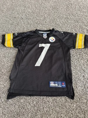 CAMISETA VINTAGE REEBOK NFL PITTSBURGH STEELERS #7 BIG BEN ROETHLISBERGER JUVENIL M Foto 1 de 4