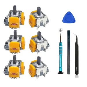 Joysticks 6 Piezas con Juego de Destornilladores para Consola de Juegos, Joysticks 4567 - Imagen 1 de 6