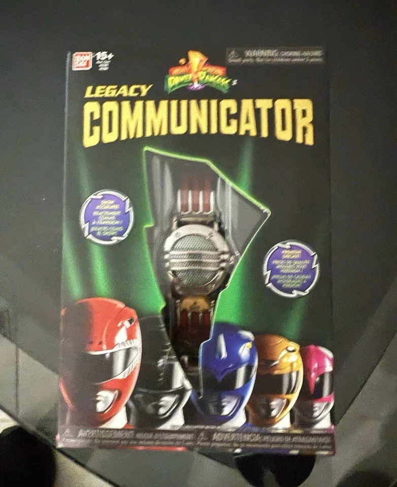 Conjunto de jogos comunicador Power Rangers Mighty Morphin Legacy - Imagem 1 de 1