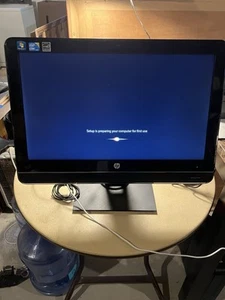 HP OMNI 200 PC 5350XT FULLHD 21.5" All In One Computer NO Mount/Stand. - Picture 1 of 13