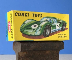 Corgi Toys #330 Porsche Carrera 6 w/box C-6 please read descriptive - Picture 1 of 15