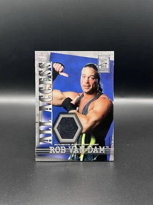 2002 Fleer WWF - All Access Event Rob Van Dam #AAM-RVD - Event Worn Shirt Relic - Image 1 of 2