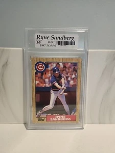 ๐๐ 1987 Topps #680 Ryne Sandberg ๐ GRADO FGC10 COME NUOVO ๐๐ - Foto 1 di 2