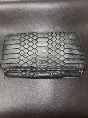 Bolso Bandolera Zadig & Voltaire Mujer Rock Series Cuero Negro Acolchado Foto 1 de 4