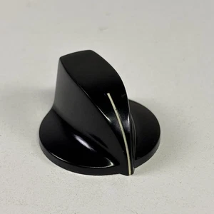 Vintage 1,17" schwarz Bakelit Daka Ware Zeigerknopf Gitarrenverstärker 1960er 0,30" Schaft - Bild 1 von 9