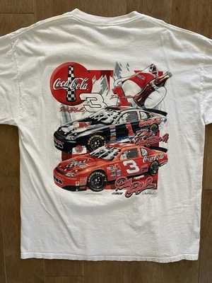 Camiseta De Colección Dale Earnhardt Coca Cola Race Doble Anillo Japón NASCAR 1998 XL Foto 1 de 4