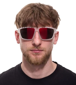ANGEBOT! adidas Sport Herren Sonnen-Brille mit rot/orangenen Gläsern - Bild 1 von 12