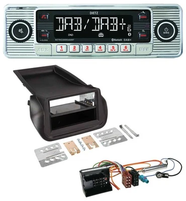 Dietz Bluetooth MP3 DAB USB Autoradio für Citroen Nemo Peugeot Bipper ab 2008 - Bild 1 von 4