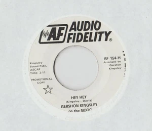Gershon Kingsley And The Moog ‎– Hey Hey  45 RECORD DJ PROMO MOOG NEAR MINT - Picture 1 of 1