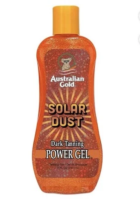 Australian Gold Solar Dust Tanning Gel – (8 oz) Golden Shimmer Non-Greasy - Image 1 of 2
