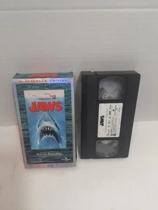 Jaws VHS Movie Widescreen Digitally Mastered Roy Schneider Robert Shaw 1997 - Imagen 1 de 2