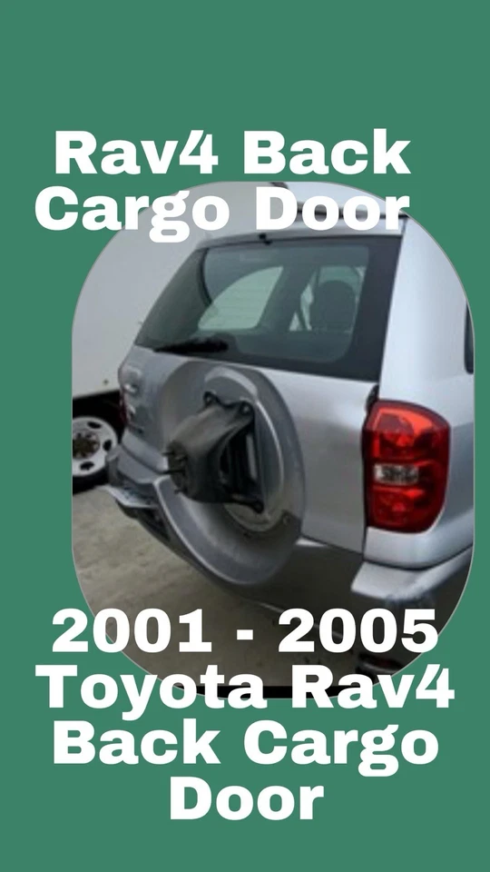 Toyota Rav4 2001-2005 titanio metálico-1D4 puerta trasera de carga Foto 1 de 4