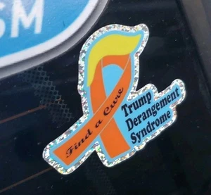FIND THE CURE STICKERS TDS LIBERALISM IS A MENTALDISORDER *5* Year Warranty - Picture 1 of 24