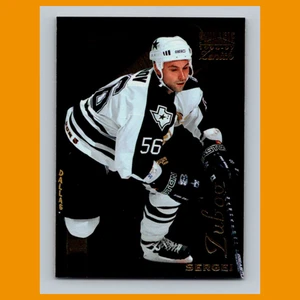 Tarjeta de hockey Sergei Zubov #38 1996 Zenith Dallas Stars NHL CASI NUEVA - Imagen 1 de 3