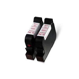 Veltec rot fluoreszierende Tintenpatrone für FP PIC10 PostBase Modelle #58.0052.303... - Bild 1 von 3