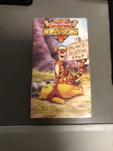 Winnie the Pooh and Tigger Too (VHS, 1991) New Sealed Free Shipping - Picture 1 of 6