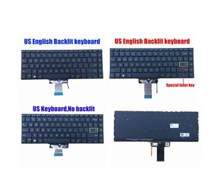 US keyboard for Asus X421F X421FA X421IA S433E S433F S433J S433I - Picture 1 of 4