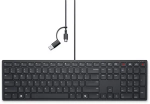 DELL KB525C keyboard Office USB QWERTY US International Black - KB525C-EN-EMEA - Picture 1 of 5