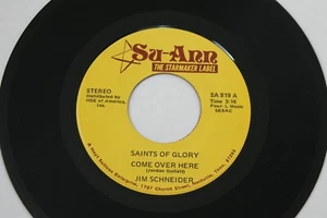 SAINTS OF GLORY - Come Over Here 45 - RARE Gospel Sweet Soul HEAR - Picture 1 of 2