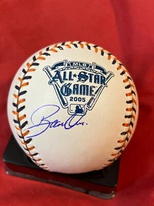 BOBBY ABREU AUTOGRAPHED SIGNED 2005 ALL STAR GAME BASEBALL PHILLIES COA - Picture 1 of 2