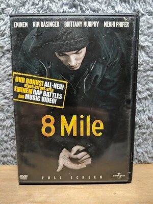 8 Mile (DVD, 2003, Full Frame Uncensored Bonus Materials) - Image 1 of 4