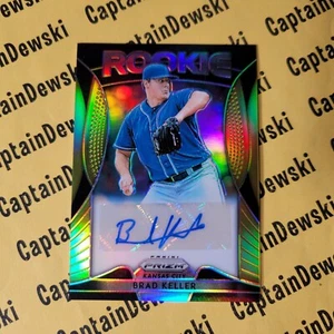 Autógrafos de novato Brad Keller 2019 Panini Prizm #06/10 Gold Prizm RC automático - Imagen 1 de 4