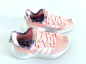 Adidas EVM 004001 Kleinkind Mädchen Größe 11 Sneaker Schnürschuhe rosa sportlich Slipper - Bild 1 von 6