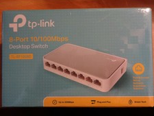 TP-Link TL-SF1008D 8-Port 10/100Mbps Fast Ethernet Desktop Switch