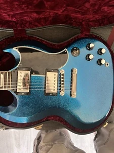 Custom Shop Gibson SG Standard 61 Blue Sparkle - Picture 1 of 18