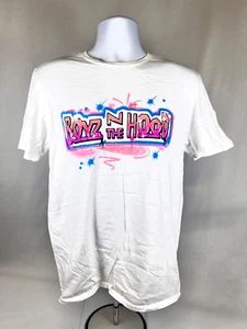 EUC Boyz N the Hood Men's Graphic Graffiti White Crew Neck T-Shirt, Medium - Picture 1 of 2