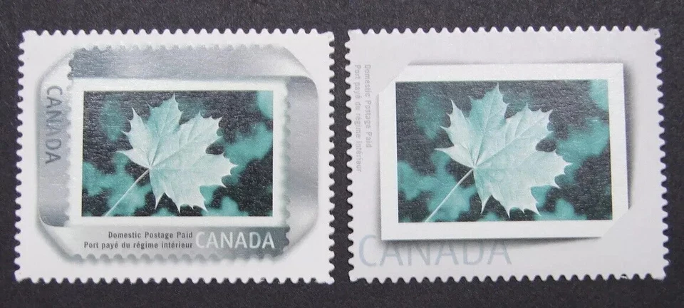 Canada - #2063i & 2064i - PICTURE POSTAGE - Die Cut to Shape - MNH - Image 1 of 1