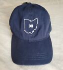 Ohio State Outline Baseballmütze - marineblau - Einheitsgröße neu mit Etikett