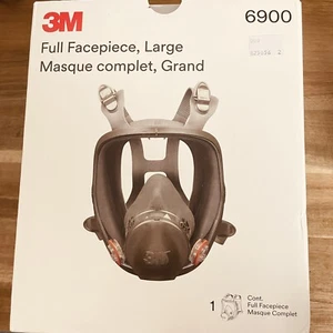 3M Full Facepiece wiederverwendbare Atemschutzmaske 6900, groß, neu im Karton - Bild 1 von 3