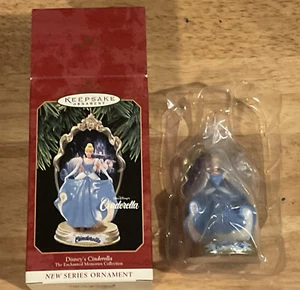 1997 Hallmark Keepsake Ornament #1 Disney's Cinderella Enchanted Memories NIB - Picture 1 of 1
