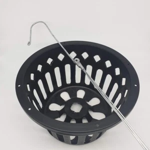 6x6" Kunststoff Töpfe Aufhänger Korb Orchidee Blume hängend Thai Körbe Aufhänger DHL - Bild 1 von 9