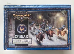 Warmachine CYGNAR Tempest Blazers Cavalry Unit Privateer Press Model Kit Sealed - Picture 1 of 5