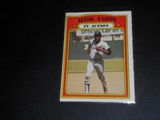 1972 O-Pee-Chee OPC #300 HANK AARON card! BRAVES! HOF!
